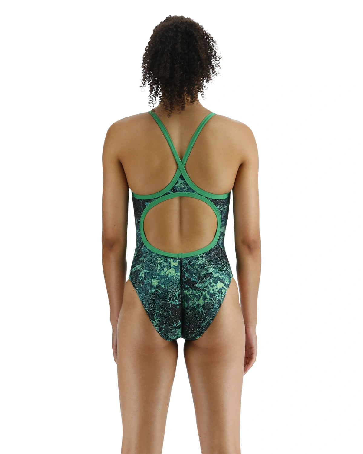 Women's Solid High Waist Swim Bottom